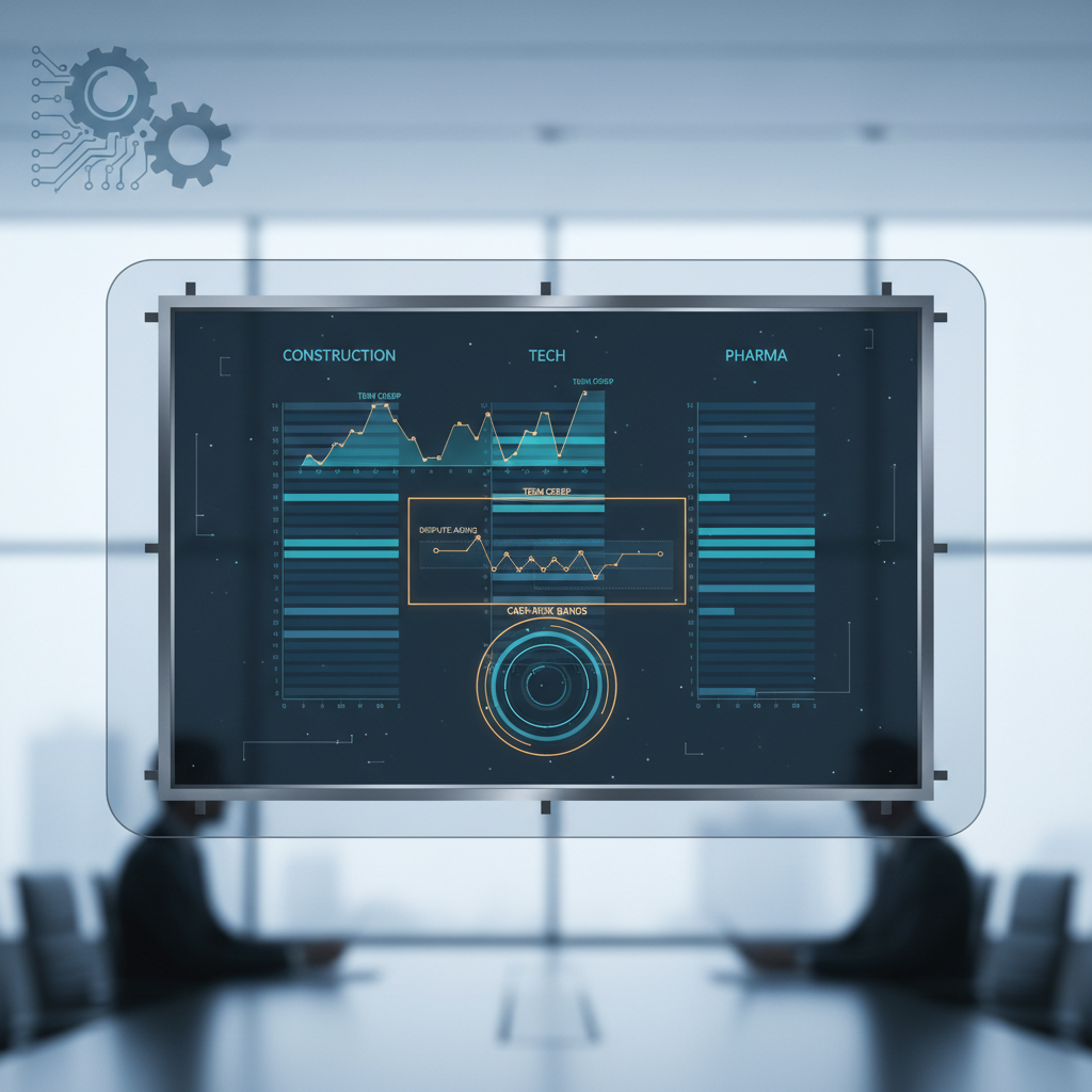 DSO Benchmarks: Construction vs Tech vs Pharma